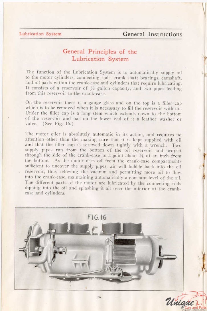 1912 Studebaker E-M-F 30 Operation Manual Page 10